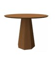 Ver imagem 1 de Mesa de Jantar Oitavada Laminada 90cm ****SOMENTE A MESA SEM CADEIRAS****