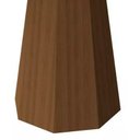 Ver imagem 3 de Mesa de Jantar Oitavada Laminada 90cm ****SOMENTE A MESA SEM CADEIRAS****