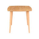 Ver imagem 3 de Mesa de Jantar Quadricurva 80x80cm 2 a 4 Lugares em Madeira - Dina - Freijó