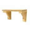 Prateleiras Suporte em Madeira Multiuso para Decoração 28x14 - 1