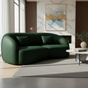 Ver imagem 1 de Sofá Sala Nuvem 170 Cm Conforto Premium Decorativo Orgânico:courino Sintético Verde