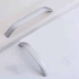 5 Puxadores Ergonômico Alumínio Resistente Pega Mão 16cm - 2