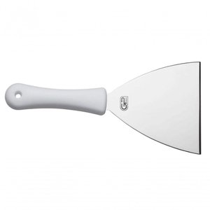Espatula Reta 10,0cm Branca Gp Inox Gp341