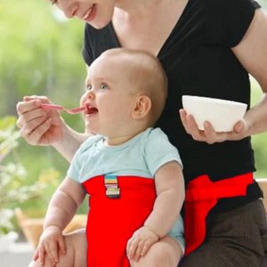 Assento de Alimentação Infantil Cinto de Segurança Portátil