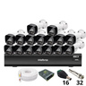 Kit 16 Câmeras Intelbras 1220b Full Color Dvr Intelbras Imhdx 3132 Inteligência Artificial sem Hd - 6