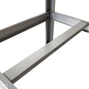 Ver imagem 5 de Mesa de Banho e Tosa Inox AlcaPet 55X55cm Amarelo APIS-11P