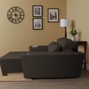 Ver imagem 2 de Cadeira do Papai Ocean Retratil Reclinavel Porta Copo Usb Marrom