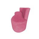 Ver imagem 5 de Namoradeira Sofá 2 Lugares Yara Orgânica Veludo Rosa