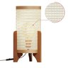 Abajur de Mesa de Cabeceira Sala de Estar Moderno Rattan Rav - 3