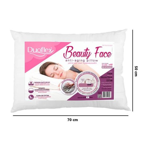 Travesseiro Beauty Face 15 Cm - Duoflex