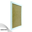 Ver imagem 2 de Kit 05 Molduras A4 21x30cm com Vidro e Fundo para Quadros Diplomas Retratos Cor:branco