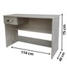 Mesa Computador Escrivaninha para Notebook Gama - Bella Vercelli 114:Bianco - 2