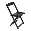 Ver imagem 4 de Kit 8 Jogos De Mesa Com 4 Cadeiras De Madeira Dobravel 60X60 -Tabaco - Marrom