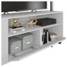 Bancada Rack Para TV até 55 Polegadas Opala Branco Caemmun - 3
