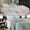 Ver imagem 4 de Cobredom Cobertor Grosso Flower Queen Size 100% Algodão Super Fofinha Papillons:verde