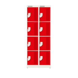 Armário de Aço 8 Portas - Nk 2334 Compatível com Capacete - 2