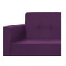 Sofá 2 Lugares Denver Suede Roxo - 2