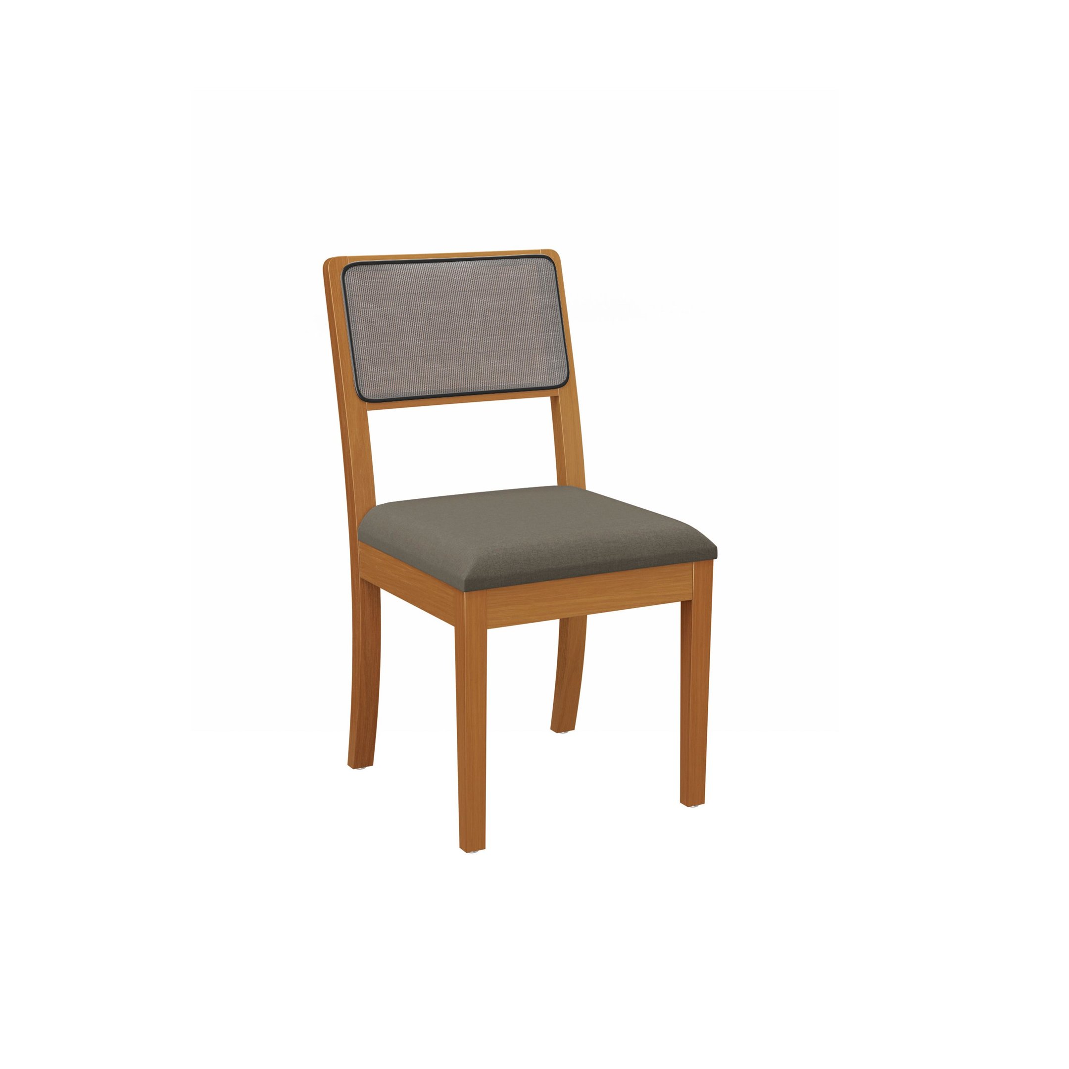 Conjunto para Sala de Jantar 1 Mesa Petra Tampo Vidro/MDF Retangular 8 Cadeiras - 6