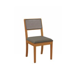 Conjunto para Sala de Jantar 1 Mesa Petra Tampo Vidro/MDF Retangular 8 Cadeiras - 6