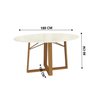 Conjunto para Sala de Jantar com Mesa Elma e 6 Cadeiras - 6