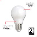 Ver imagem 4 de Lâmpada Led Pêra Filamento 15w Neutro 4000k