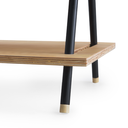 Ver mais imagens de Sapateira Banco em Madeira e Pés de Ferro Fenda