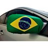 Par de Capas Bandeira do Brasil para Retrovisor Ajustável - 4