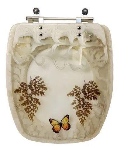 Tampa de Vaso Decorada Primula Plus Bege Claro P/ Vaso Fiori