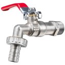 Ver imagem 1 de Torneira de Metal para Jardim Quintal Tanque com Bico 1/2" | Fertak