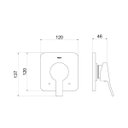 Ver imagem 4 de Acabamento para Registro de Monocomando Meber Metais