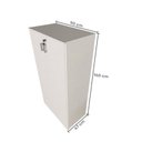Ver imagem 3 de Armario Alto com 2 Portas Corp 15mm 900*470*1600