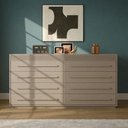 Ver imagem 1 de Cômoda 8 Gavetas Califórnia com Moldura Frisada - Benetil