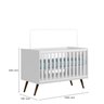 Berço Mini Cama 92x74x133 Cm Q Encanto Retrô - 4