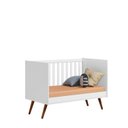 Ver imagem 6 de Berço Mini Cama 92x74x133 cm Q Encanto Retrô Branco/Acetinado