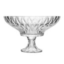 Ver imagem 1 de Centro de Mesa de Cristal Ecológico com Pé Diamond 32X20cm | Lyor