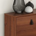 Ver imagem 7 de Sapateira Madeira Horizontal Organizadora 4 Portas Mikka Castanho Idimex