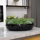 Ver imagem 2 de Vaso Bacia Decorativo Osaka Preto G 16x65x52 cm - D’Rossi