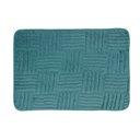 Ver imagem 1 de Tapete Antiderrapante com Felpa Macio 45 Cm X 65 Cm - Verde Água