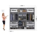 Ver imagem 3 de Guarda-Roupa Casal com Espelho 6 Portas 4 Gavetas Alpes