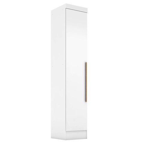 Módulo Guarda-Roupa Smart 1 Porta Espresso Móveis Branco
