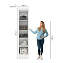 Ver imagem 3 de Módulo Guarda-Roupa Smart 1 Porta Espresso Móveis Branco