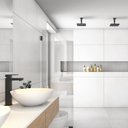 Ver imagem 2 de Chuveiro Dom Color - Preto Fosco Perflex