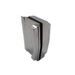 3534 - Contra fechadura para fechadura 3530 para porta de correr de vidro temperado blindex v/v - Cr - 3