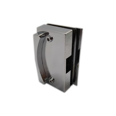 3534 - Contra fechadura para fechadura 3530 para porta de correr de vidro temperado blindex v/v - Cr