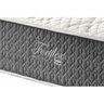 Cama Box Baú Queen: Colchão Molas MasterPocket Ensacadas Anjos Fort Flex + Base CRC Suede Gray(158x1 - 2
