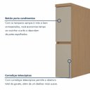 Ver imagem 3 de Balcão Porta Temperos Condessa Cinza/Carvalho Greige