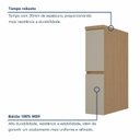 Ver imagem 7 de Balcão Porta Temperos Condessa Cinza/Carvalho Greige
