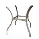 Ver imagem 4 de Mesa em Alumínio com Tampo Ripado com 100cm Pintura Eletrostática