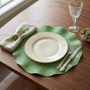 Ver imagem 2 de Sousplat Redondo para Jantar Mesa Posta 38cm x 38cm