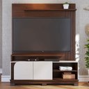 Ver imagem 4 de Estante Home Theater Jurerê 1.5 Nogueira Real Off White Matte – Colibri